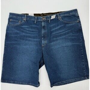 Wrangler Blue Jean Shorts Size 50 Men's Medium Wash Classic Flex